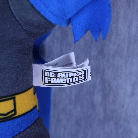 BATMAN DC Comics Super Friends Heroes Stuffed 12" Blue Toy Factory Plush - Picture 5 of 6
